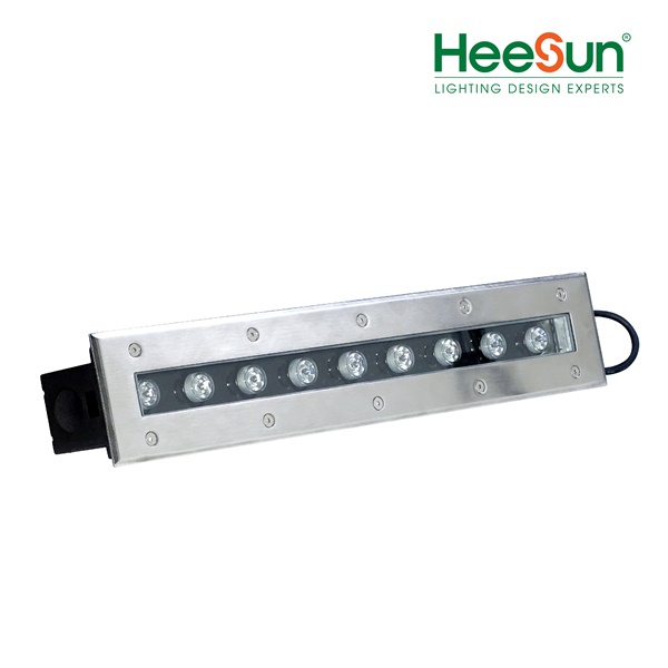 ĐÈN LED ÂM ĐẤT DÀI SILVER 9W HS-ADD9 - Heesun Lighting | Thương hiệu đèn LED cao cấp