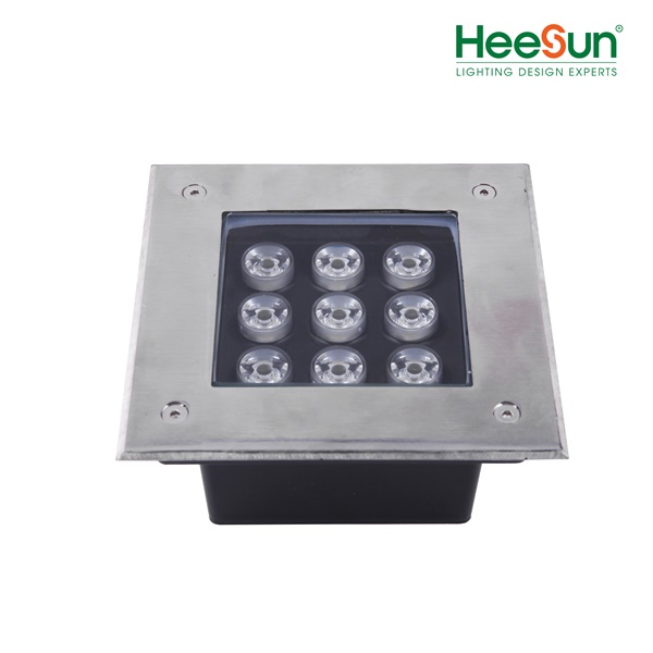 ĐÈN LED ÂM ĐẤT VUÔNG INDI 36W HS-ADV36 - Heesun Lighting | Thương hiệu đèn LED cao cấp