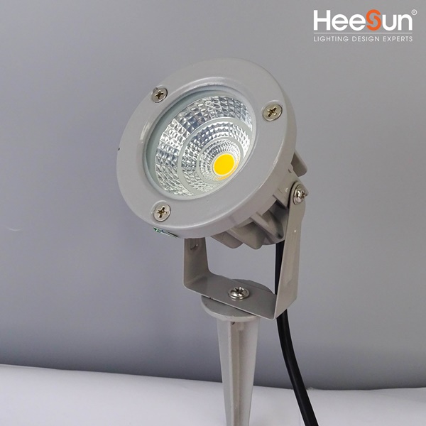 Đèn cắm cỏ sân vườn 5W HS-CC5C chính hãng bảo hành 24 tháng - Heesun Lighting | Thương hiệu đèn LED cao cấp