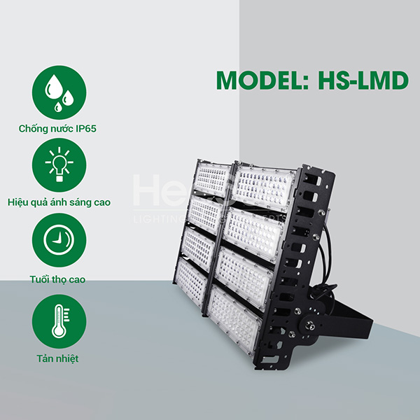 ĐÈN LED PHA MODULE HEESUN 500W HS-LMD-500 - Heesun Lighting | Thương hiệu đèn LED cao cấp