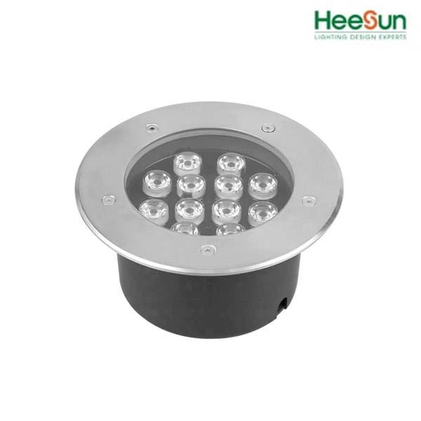 ĐÈN LED ÂM ĐẤT TRÒN TITANIUM 12W HS-ADT12 - Heesun Lighting | Thương hiệu đèn LED cao cấp