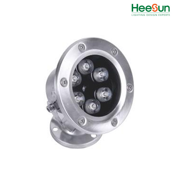 Đèn âm nước 6W HS-AND6 ánh sáng RGB, IP68, IK07, bảo hành 2 năm - Công ty cổ phần Heesun Việt Nam