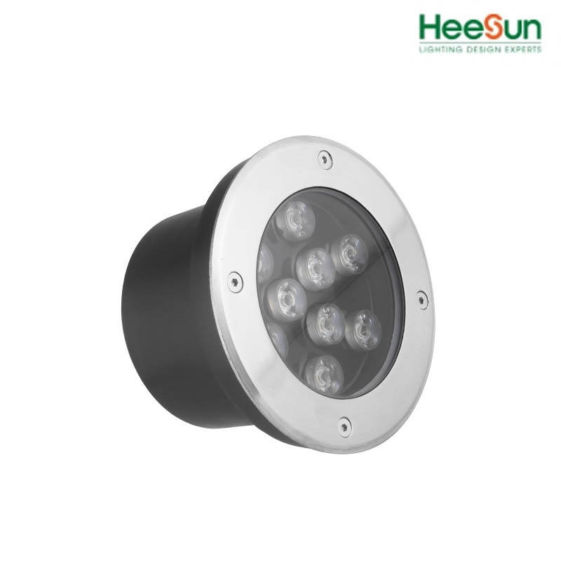 ĐÈN LED ÂM ĐẤT TRÒN TITANIUM 9W HS-ADT9 - Heesun Lighting | Thương hiệu đèn LED cao cấp