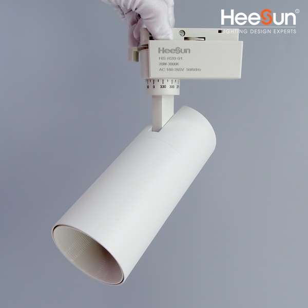 Đèn rọi ray COB 20W cao cấp bảo hành 24 tháng giá tốt nhất - Heesun Lighting | Thương hiệu đèn LED cao cấp