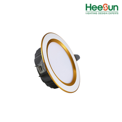 Đèn led âm trần đế mũ